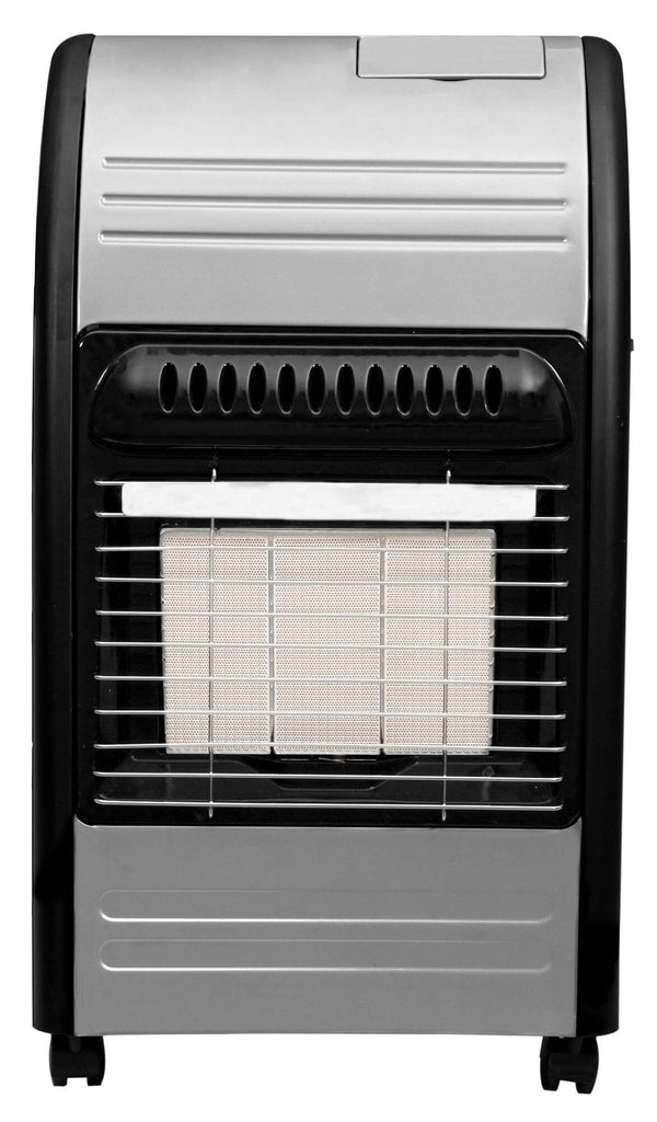 sconto LPG-Gasherd für den Innenbereich 4,2 kW Zylinder 15 kg Qlima GH2042 R Stahl und Schwarz