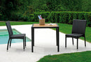Sedia da Giardino in Alluminio Vorghini Calais Wengè