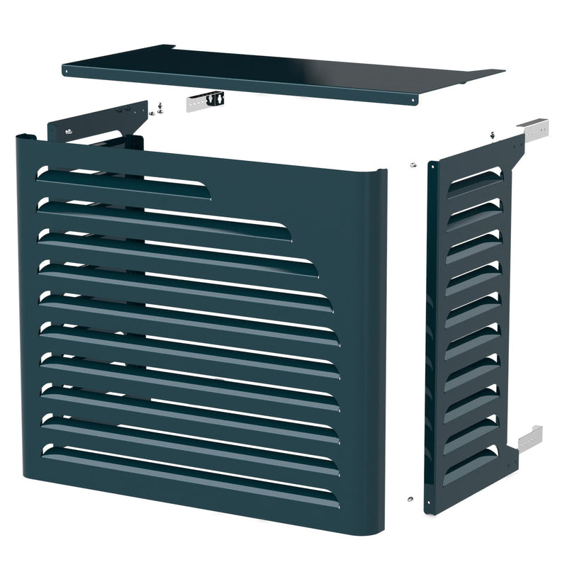 Copri Condizionatore 100x85x60 cm in Alluminio Curve M Antracite