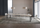  Tavolo Allungabile 140-400x90x77 cm Everyday Cashmere Gambe Antracite
