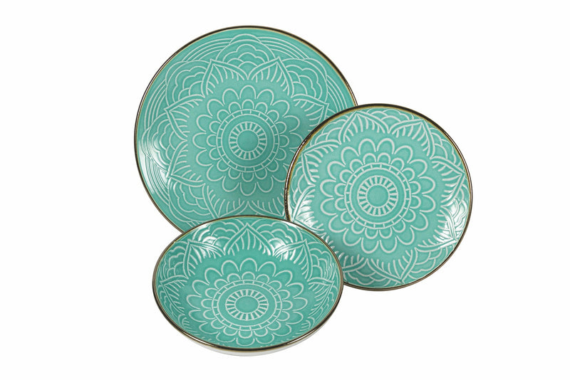 Servizio Piatti 18 Pezzi in Hard Dolomite Villa d'Este Home Tivoli Baku