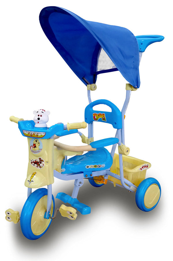 Kid Smile Easy Hellblauer Dreirad-Kinderwagen online