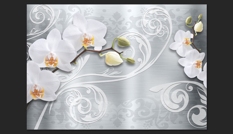 Fotomurale - Finezza Bianca Carta Da Parato Erroi