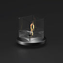 Camino a Bioetanolo da Tavolo Ø28,4x23,4 cm 500W 0,3L Lione Nero 