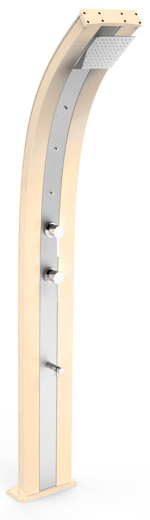 online Doccia da Giardino Miscelatore Nebulizzatore e Lavapiedi Arkema Dada Fascia Inox Champagne Bronze