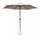 Poly Eco Ø3 m Gartenschirm aus anthrazitfarbenem Stahl