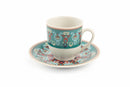 Set 6 Tazzine da Caffè in Porcellana Villa d'Este Home Tivoli