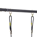 Parco Giochi Altalena e Scala per Bambini da Giardino in Metallo 