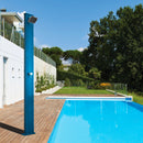 Doccia Solare da Esterno Giardino 30L Miscelatore Arkema Spring S Grigio Antracite