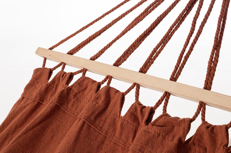 Amaca da Giardino 200x100 cm in Poli-Cotone Juan Terracotta