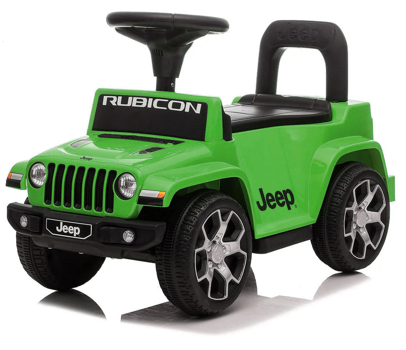Macchina Cavalcabile per Bambini con Licenza Jeep Rubicon Verde