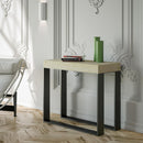 Consolle Allungabile 90-290x40x77 cm in Nobilitato Marrone