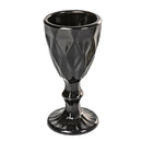 Set 6 Tazzine per Liquori Liquorini Prisma Stones in Vetro VdE Tivoli 1996 Grigio