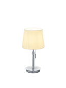Lampada tavolo da Interno  E27 in Metallo Nickel Opaco