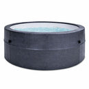 Vasca Idromassaggio Piscina Spa Semirigida Oasi 4 Adulti 2 Bambini 1000 L 184x184x73 cm in PVC Grigio 