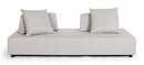 Divano con Cuscini 200x90x32h cm Piper Sand