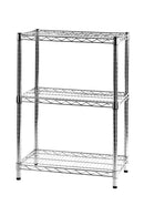 Scaffale in Acciaio Cromato 3 Ripiani Tosini Linea 3X35 - 35x60x90cm\/