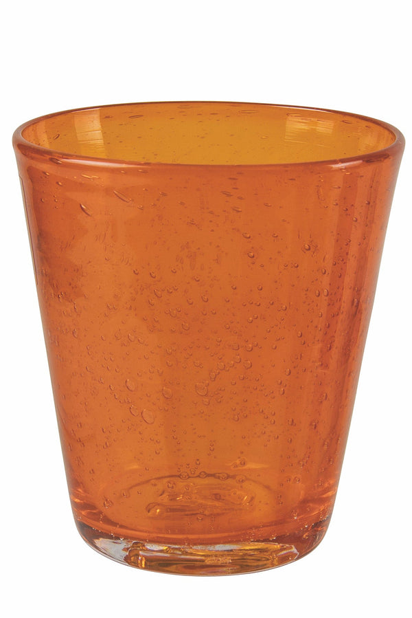 Set mit 6 Wassergläsern in Glaspaste 250 ml Villa d'Este Home Tivoli Orange Cancun Satin acquista