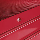 Carrello Porta Utensili Attrezzi Attrezzatura con Cassettiera Rosso 61.5x33x85 cm 