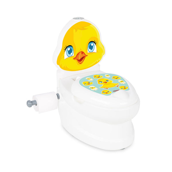 Vasino Educativo per Bambini 26x41x45 cm con Suono Sciacquone WC Pulcino prezzo