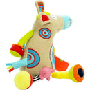 Mucca Peluche per Bambini con Suoni Dolce Multicolor