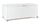 Baule Contenitore da Esterno 182x89,4x70h cm Apertura Facile e Ruote in Alluminio Ocean L Bianco