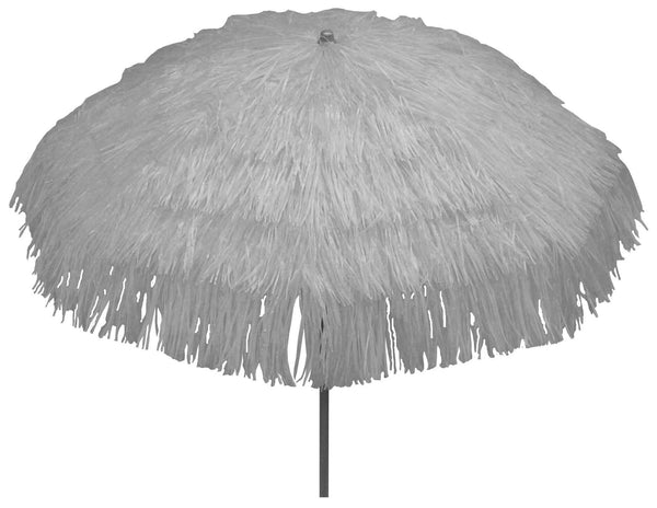 Stahl Gartenschirm Ø2 mt Maffei Kenya White prezzo