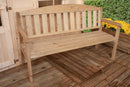 Panca da Giardino 175x63x97 cm in Legno