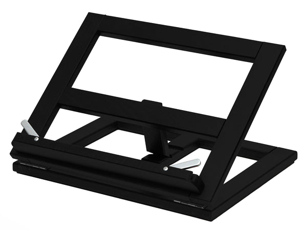 Klappbares Rednerpult 27x33x21 cm in schwarzem Holz sconto