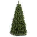 Albero di Natale Namir Ø111x240 cm 1188 Rami Super Folto Realistico con Base a Croce in Metallo e PP Verde      