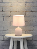 Lampada tavolo da Interno   in Ceramica Beige