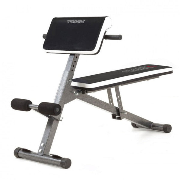 Flache und neigbare Mehrzweck-Faltbank 110 kg Max Toorx Wbx-40 Multi Fit sconto