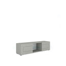 Mobile Tv 2 Ante Con Vano A Giorno 150x40x40 cm Elios Cashmere      