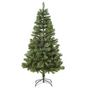 Albero di Natale Artificiale 180 cm 634 Rami 217 LED  Pino Verde
