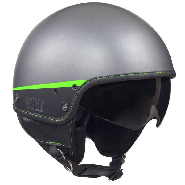Demi-Jet Helm für Scooter CGM Granada 105G Titanium Matt Verschiedene Größen online
