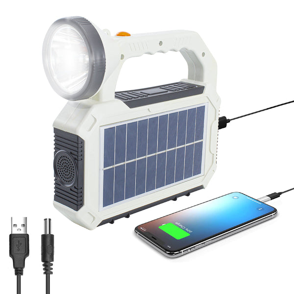 Tragbare Notlichtlampe mit Multifunktions-Solarpanel prezzo