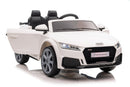 Macchina Elettrica per Bambini 12V Audi TT RS Roadster Bianca