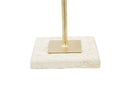 Decorazione Glam Ring 25,5x10x39,5 cm in Ferro Oro