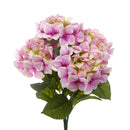 Set 2 Rami Artificiali Ortensia con 5 Fiori H 47 cm