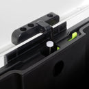 Pattumiera Rettangolare 27x22x39 cm Apertura a Pedale in Alluminio Emuca Bianco