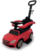 Macchina a Spinta per Bambini con Licenza Mercedes C63 AMG Push Car Rossa