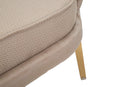 Divano 2 Posti 136x76x78 cm in Tessuto Imbottito