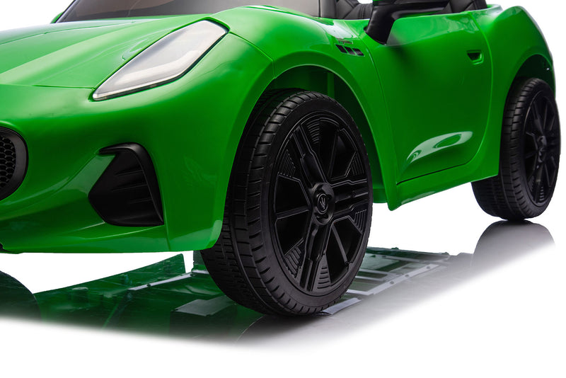 Macchina Elettrica per Bambini Licenza Maserati Folgore 12V Verde  