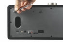 Altoparlante Speaker 80W Wireless con Radio Effetto Legno Kooper Rock Nero