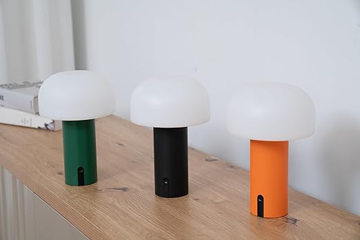 Lampada a Led da Tavolo Tonalità di Colore 2700K Dimmerabile Fungo Verde   