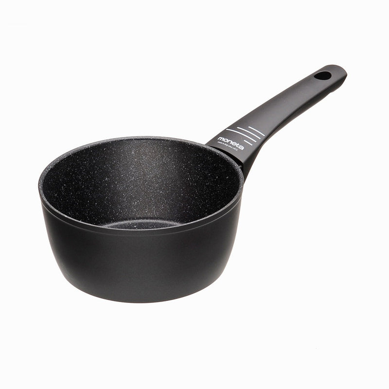 Batteria di Pentole 8 Pezzi Antiaderente Induzione in Alluminio Effetto Pietra Moneta Yes (Zeus 2.0)