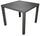 Gartentisch 80x80 cm aus San Vincenzo Grey Aluminium