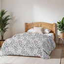 Trapunta Invernale Stampata in Microfibra 200gr Double Face Flor Varie Misure