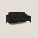 Divano 2 Posti 166x95x91 cm in Tessuto Nero