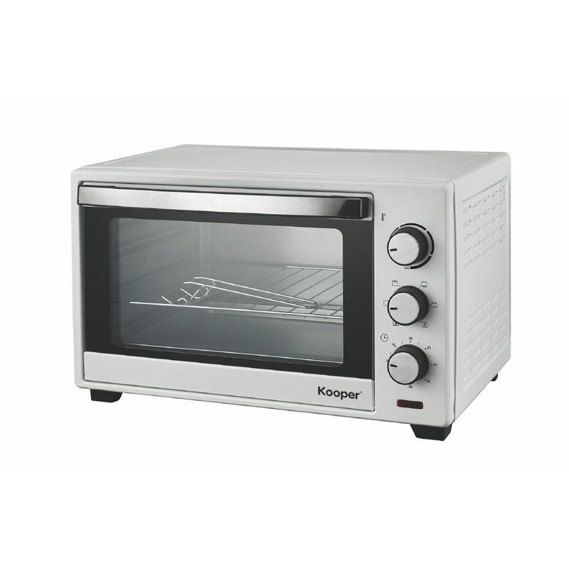 Forno Fornetto Elettrico Ventilato 38 Litri 1600W Kooper Texas 38 Bianco